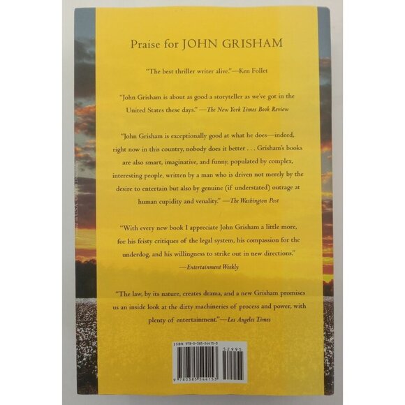 The Reckoning by John Grisham – VG+ Legal Thriller Hardcover Novel Book - Picture 2 of 3